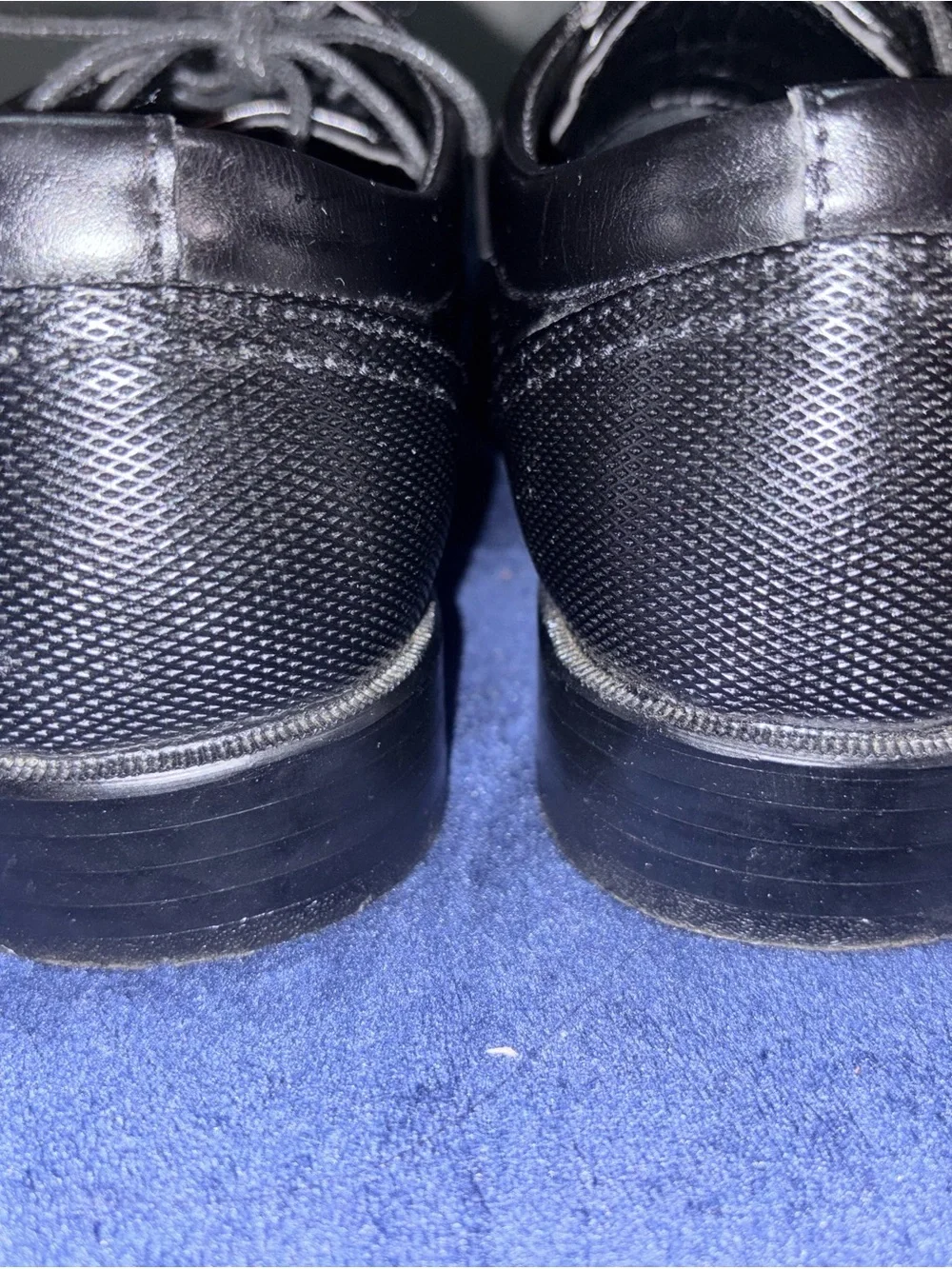 Black Men's Lace-Up Dress Shoes